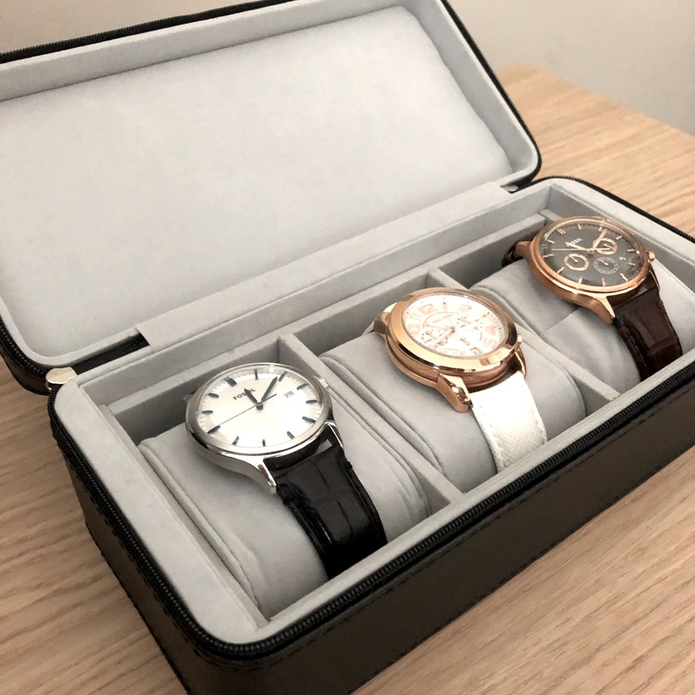 ***SOLD*** Michael Kors & 2 Fossil Watches